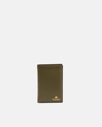 Vertical Wallet Black | Women's Wallets | Cuoieria Fiorentina Europe