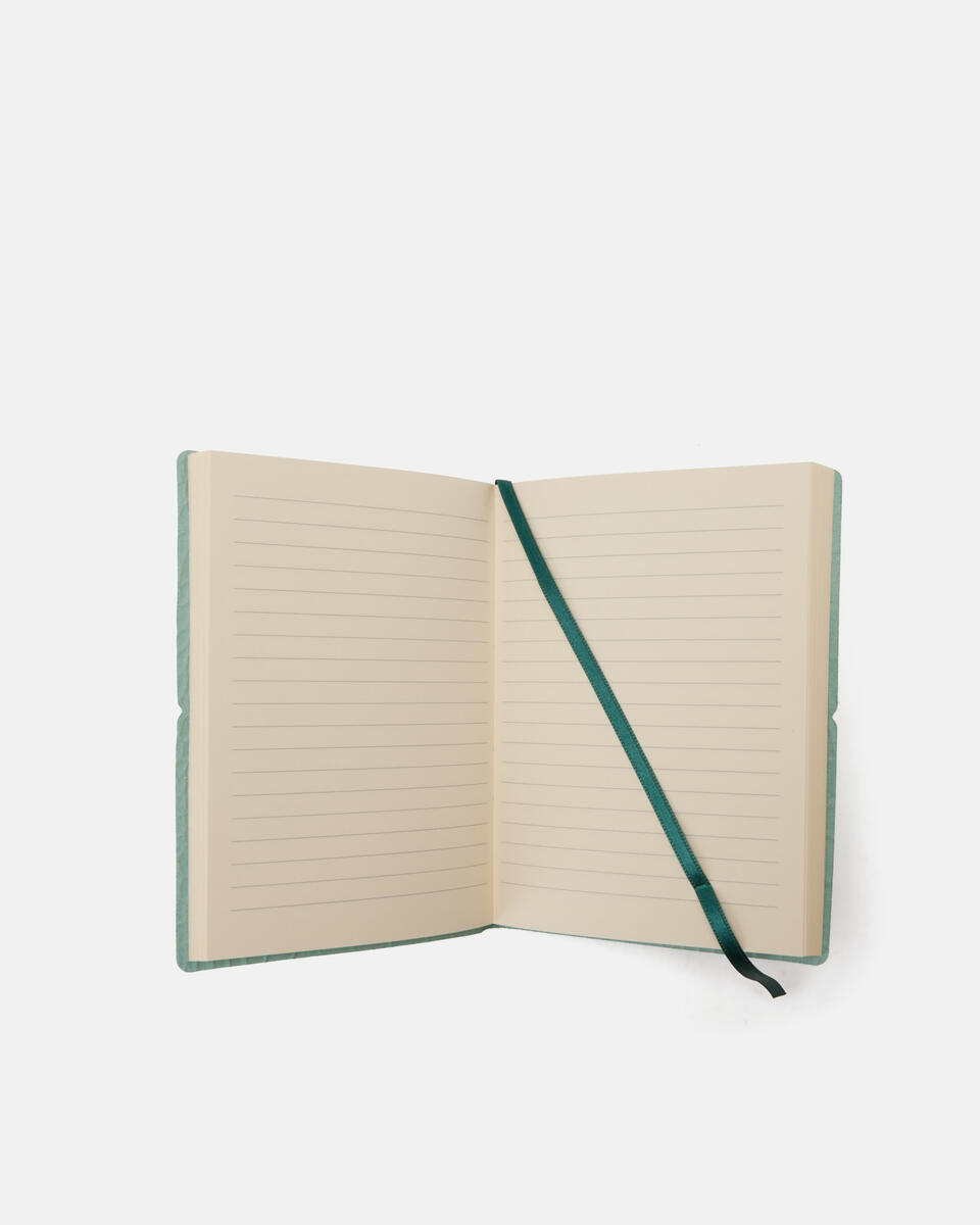 Notebook in pelle Cocco Salvia  - Cuoieria Fiorentina