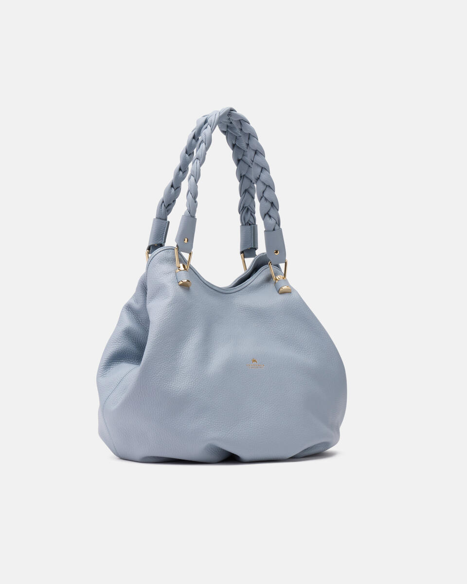 Borsa a Spallacon Doppio Manico Intrecciato Cloud  - Shopping - Borse Donna - Borse - Cuoieria Fiorentina