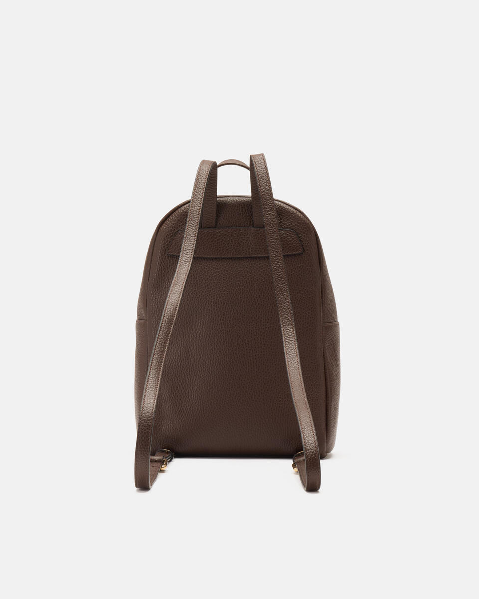 Small backpack Chocolate  - Backpacks - Women's Bags - Bags - Cuoieria Fiorentina