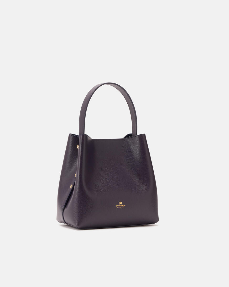 Bucket bag Vampire purple  - Bucket Bags - Women's Bags - Bags - Cuoieria Fiorentina