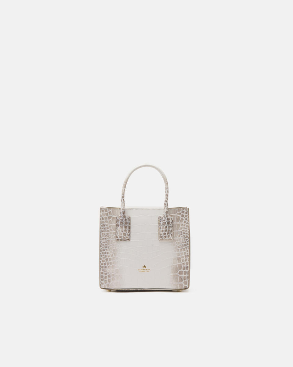 SMALL TOTE BAG Ivory  - Tote Bag - Women's Bags - Bags - Cuoieria Fiorentina