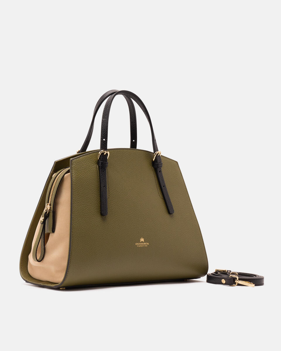 Alice medium duffle wild Militare  - Tote Bag - Borse Donna - Borse - Cuoieria Fiorentina