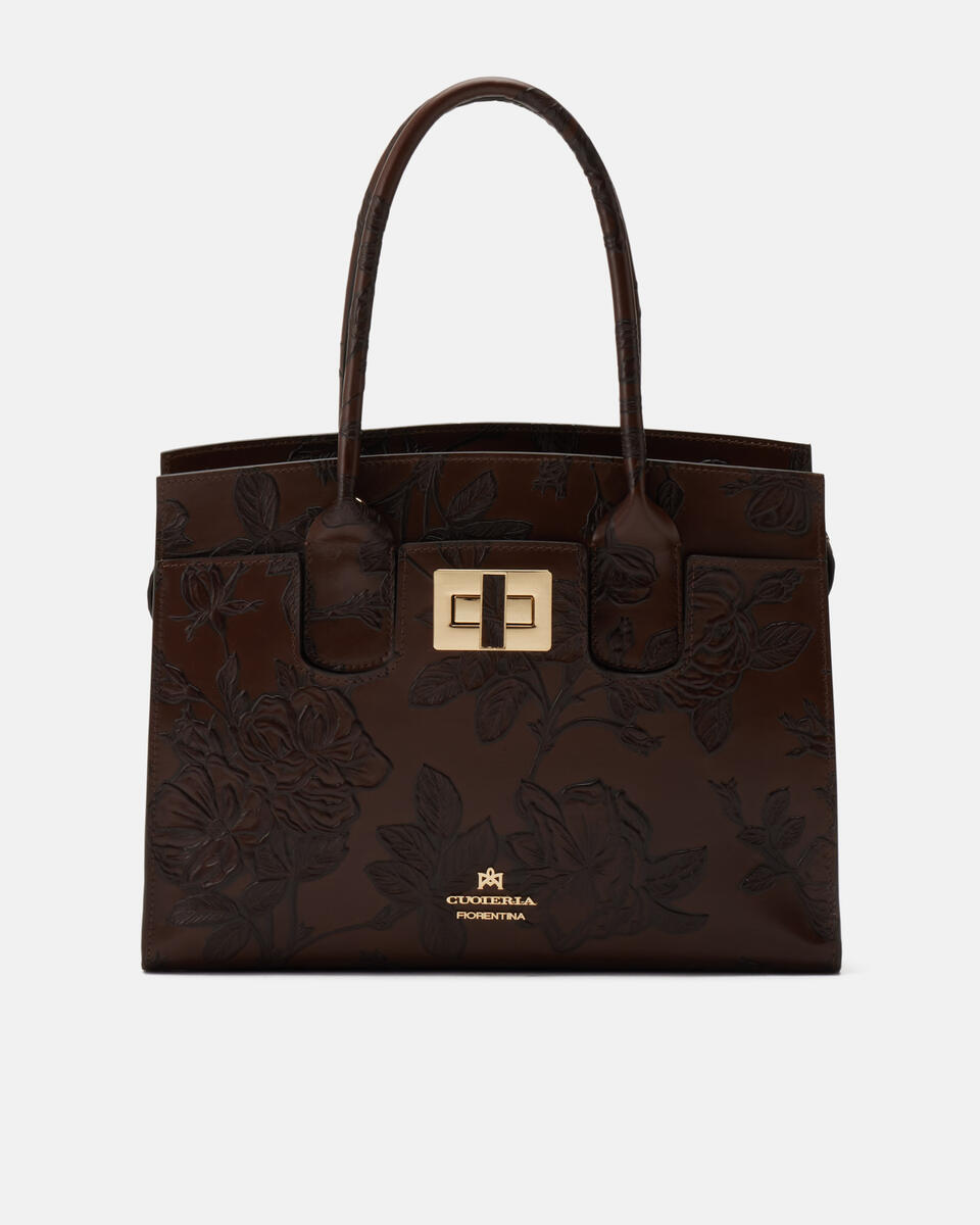 Tote bag Mahogany  - Tote Bag - Women's Bags - Bags - Cuoieria Fiorentina