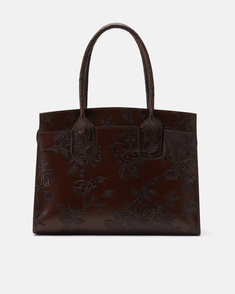 Tote bag Mahogany  - Tote Bag - Women's Bags - Bags - Cuoieria Fiorentina