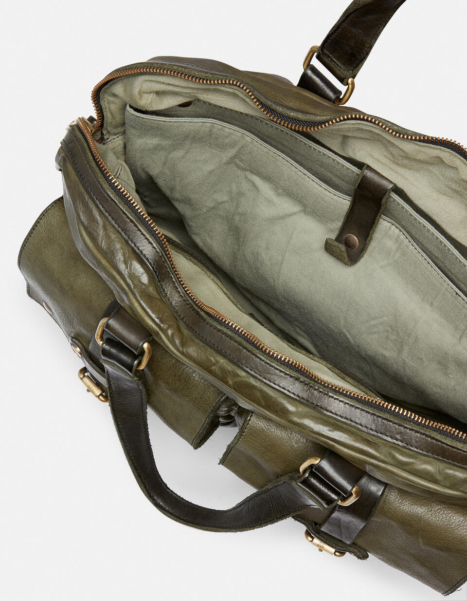 Briefcase Forest  - Briefcases - Men's Bags - Bags - Cuoieria Fiorentina