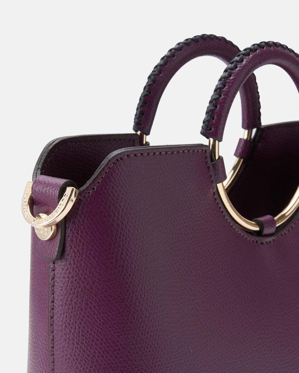 Small tote bag Grape  - Tote Bag - Women's Bags - Bags - Cuoieria Fiorentina