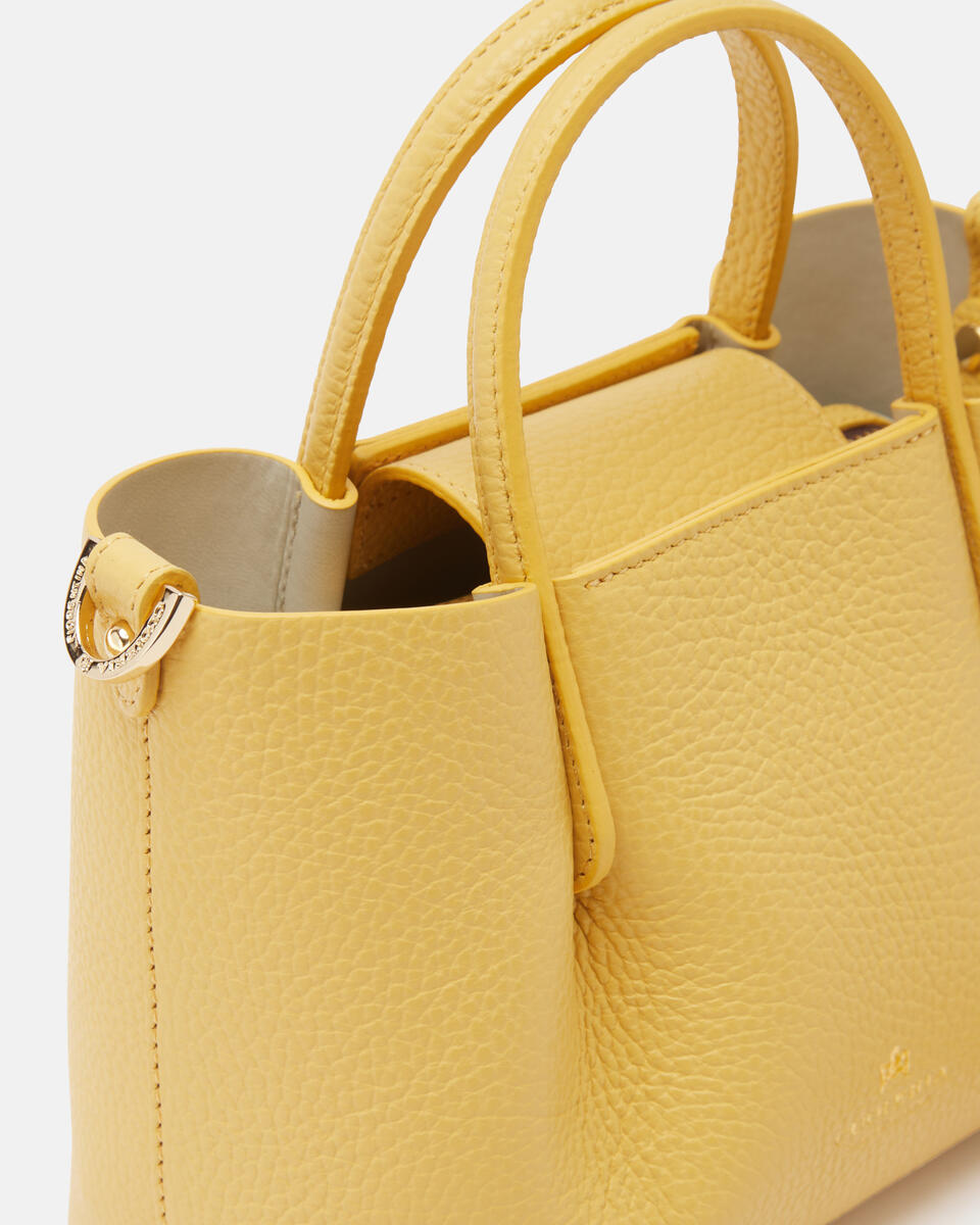 Candy Mini Tote bag Giallo  - Tote Bag - Borse Donna - Borse - Cuoieria Fiorentina