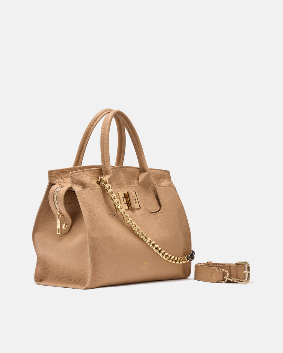 TOTE BAG Nude  - Tote Bag - Women's Bags - Bags - Cuoieria Fiorentina