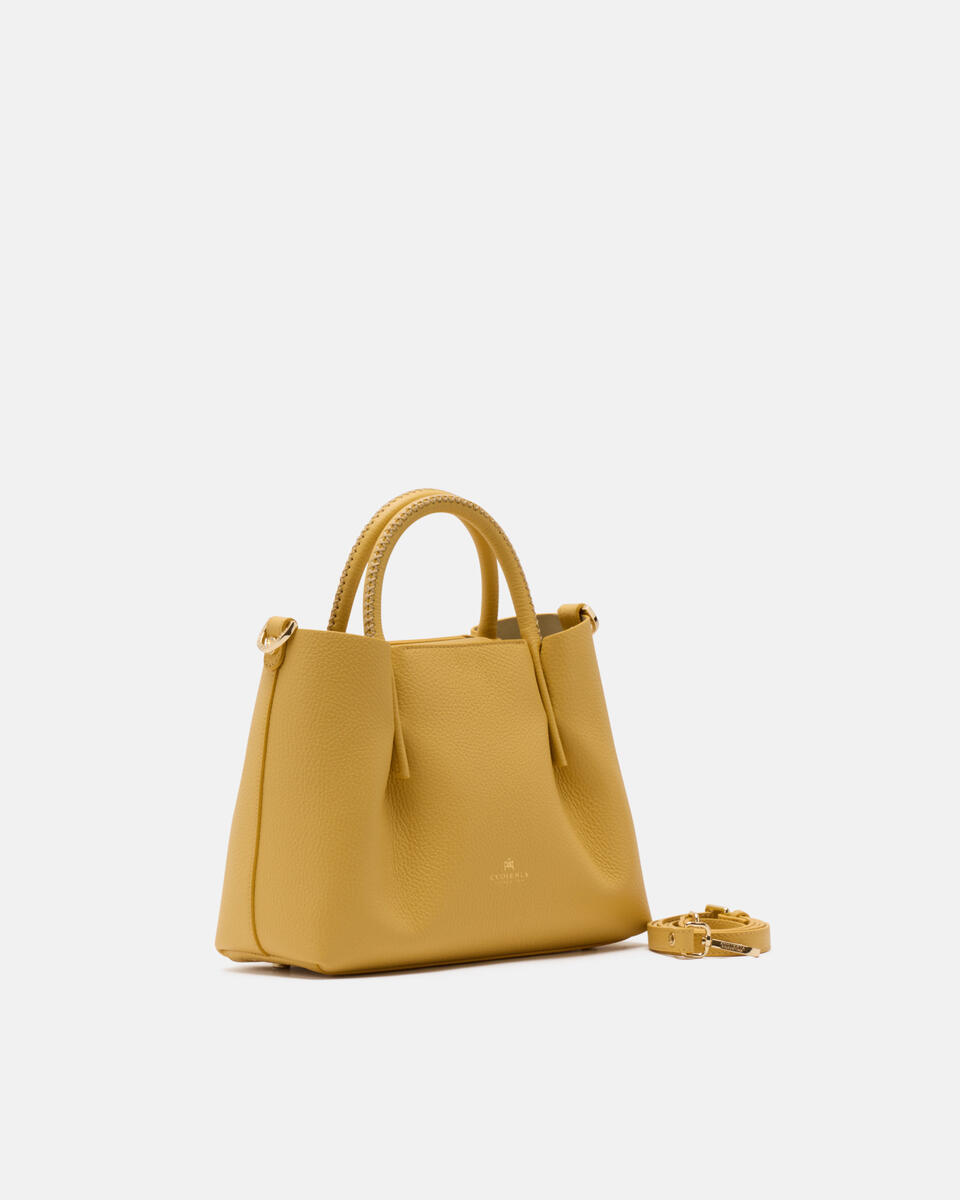 Candy small tote bag Giallo  - Tote Bag - Borse Donna - Borse - Cuoieria Fiorentina