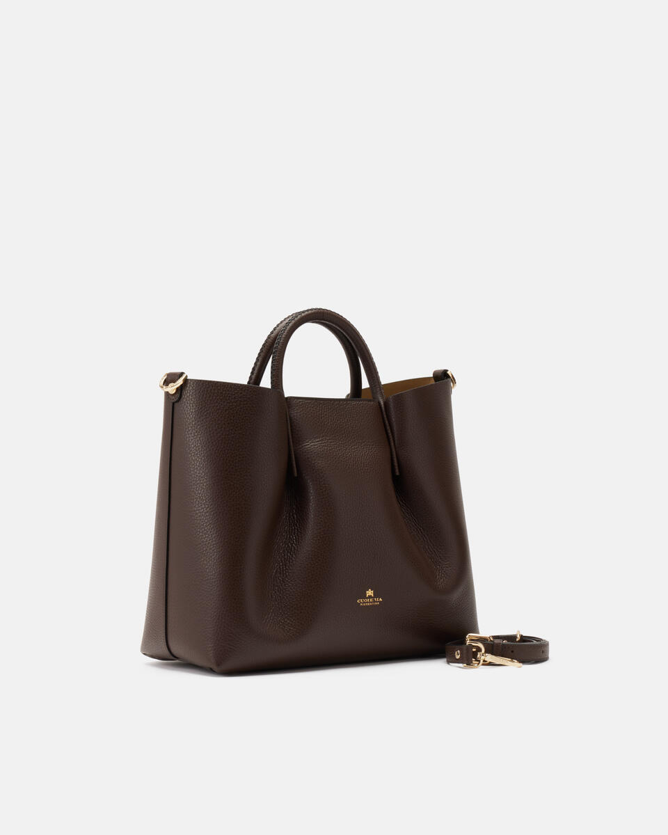 Tote bag Chocolate  - Tote Bag - Women's Bags - Bags - Cuoieria Fiorentina