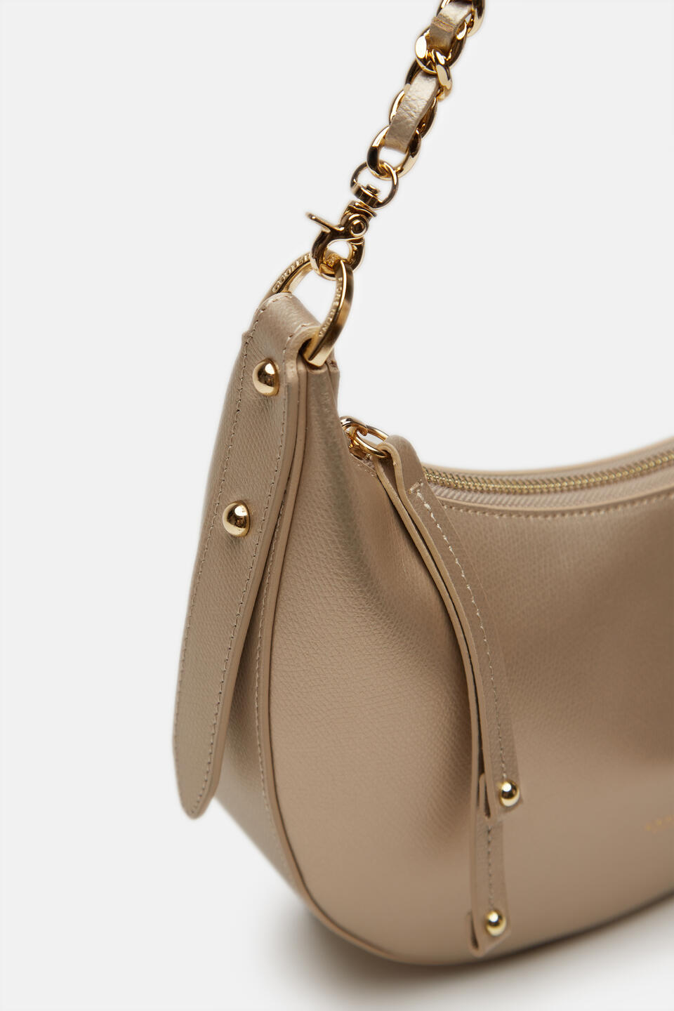 HOBO BAG Gold  - Shoulder Bags - Women's Bags - Bags - Cuoieria Fiorentina