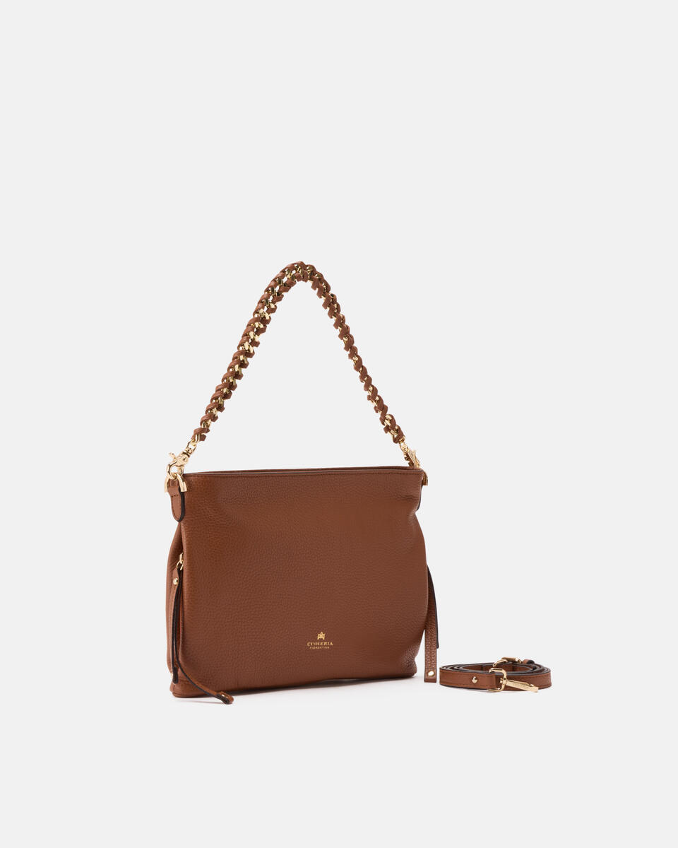 Shoulder bag Caramel  - Crossbody Bags - Women's Bags - Bags - Cuoieria Fiorentina