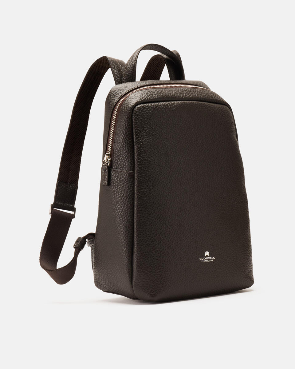 BACKPACK Dark brown  - Backpacks - Men's Bags - Bags - Cuoieria Fiorentina