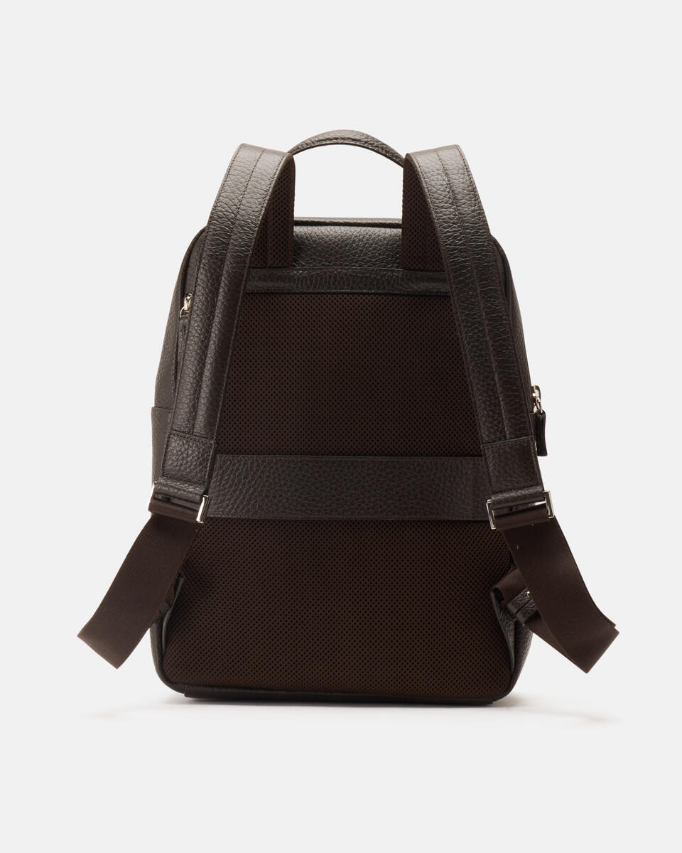 BACKPACK Dark brown  - Backpacks - Men's Bags - Bags - Cuoieria Fiorentina