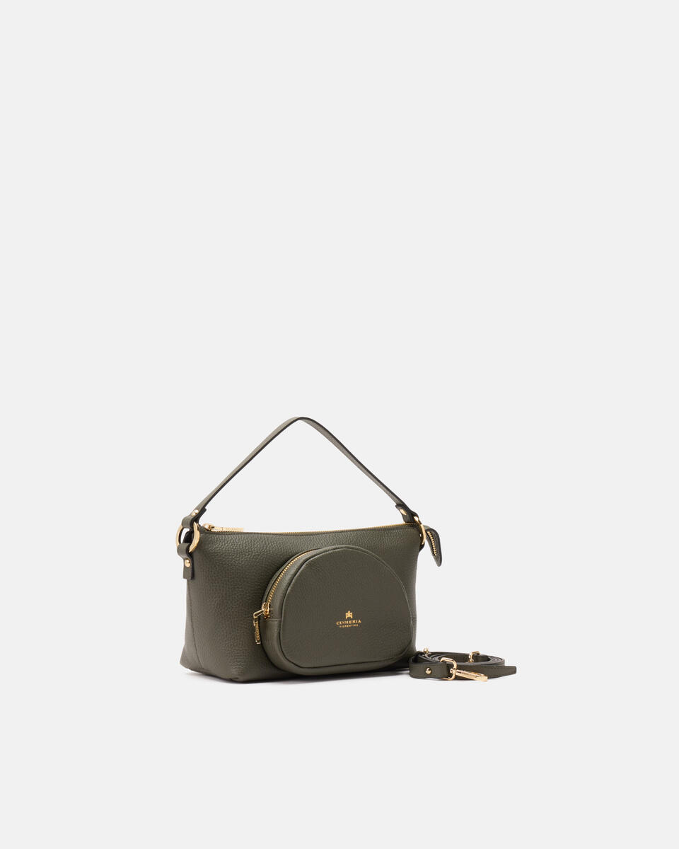 Iris Pocket Small hobo dollaro Tea  - Mini Bags - Borse Donna - Borse - Cuoieria Fiorentina