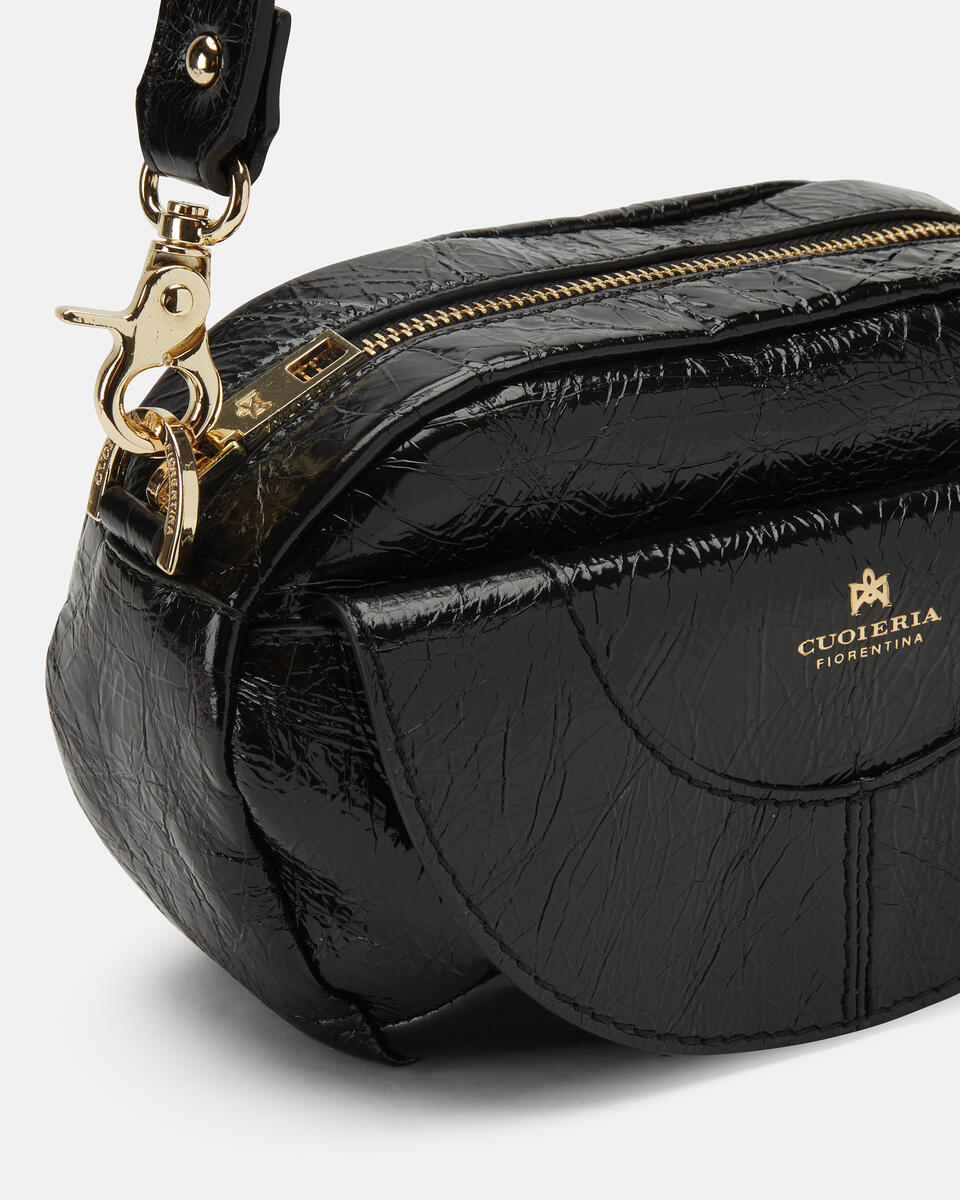 CAMERA BAG Black  - Mini Bags - Women's Bags - Bags - Cuoieria Fiorentina