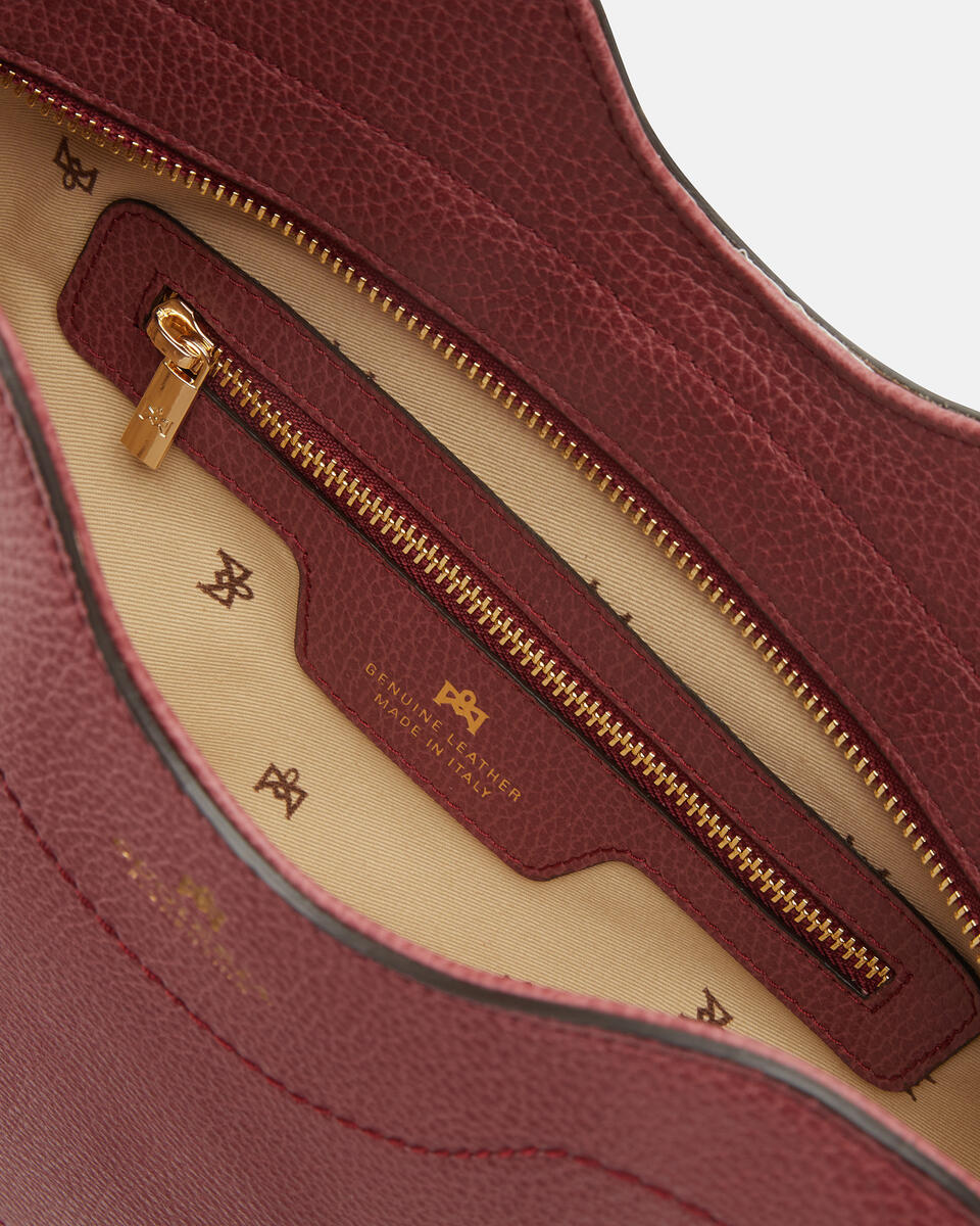 Nina hobo Rosewood  - Borse A Spalla - Borse Donna - Borse - Cuoieria Fiorentina