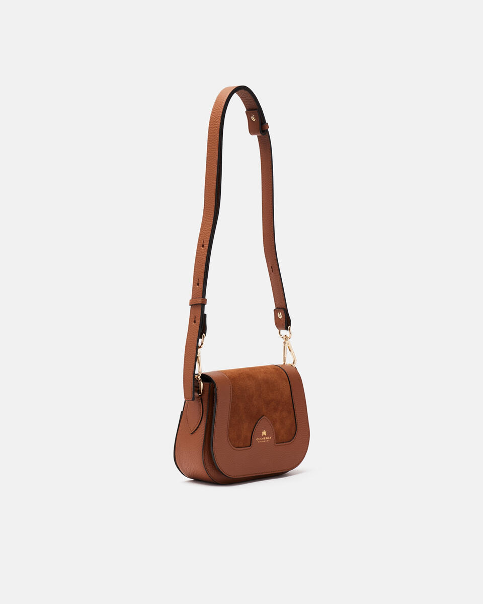 Stella small messenger Caramel  - Mini Bags - Borse Donna - Borse - Cuoieria Fiorentina