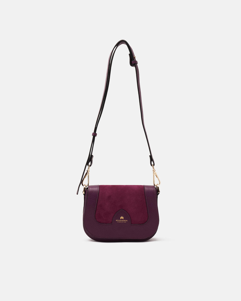 Stella small messenger Grape  - Mini Bags - Borse Donna - Borse - Cuoieria Fiorentina