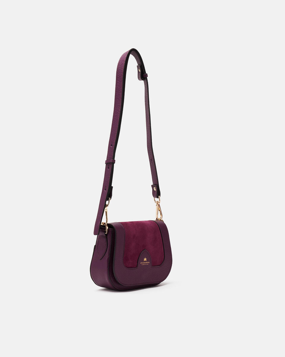 Stella small messenger Grape  - Mini Bags - Borse Donna - Borse - Cuoieria Fiorentina