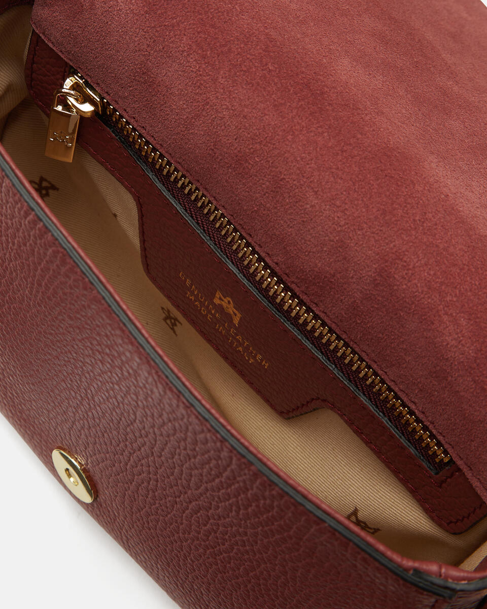 small messenger Rosewood  - Mini Bags - Women's Bags - Bags - Cuoieria Fiorentina