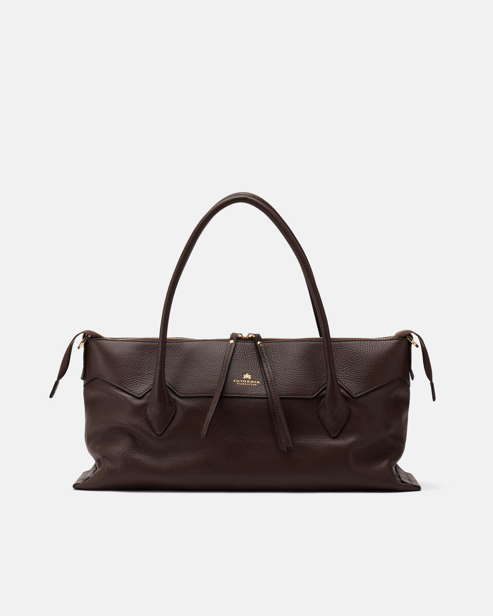 SHOPPING BAG Chocolate  - Shopping - Women's Bags - Bags - Cuoieria Fiorentina