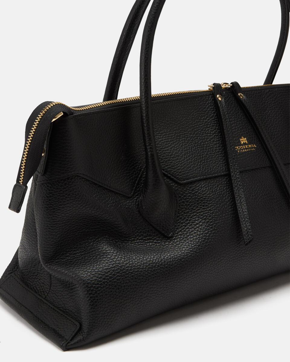 SHOPPING BAG Black  - Shopping - Women's Bags - Bags - Cuoieria Fiorentina