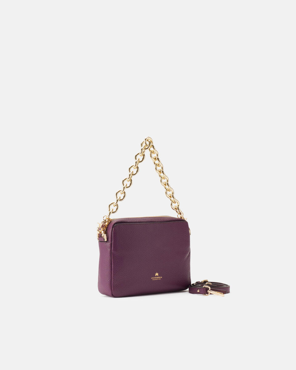 CAMERA BAG Grape  - Mini Bags - Women's Bags - Bags - Cuoieria Fiorentina