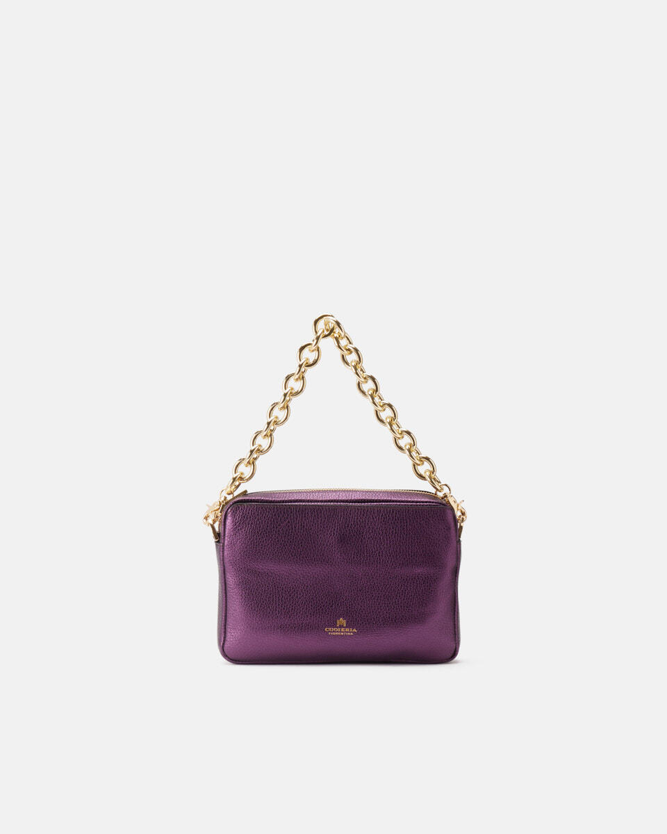 CAMERA BAG Grape  - Mini Bags - Women's Bags - Bags - Cuoieria Fiorentina