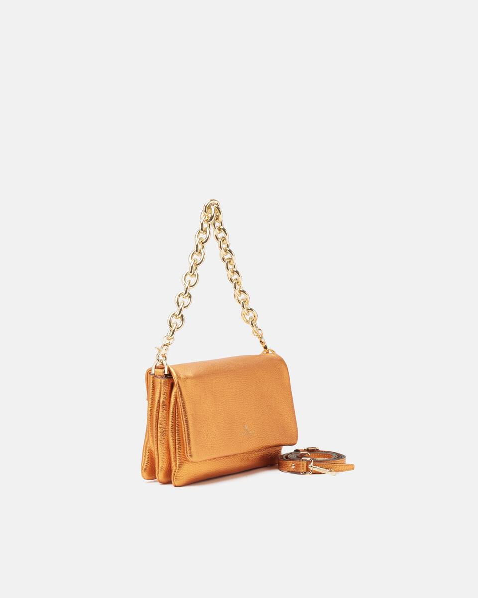 FLAP BAG Apricot  - Mini Bags - Women's Bags - Bags - Cuoieria Fiorentina