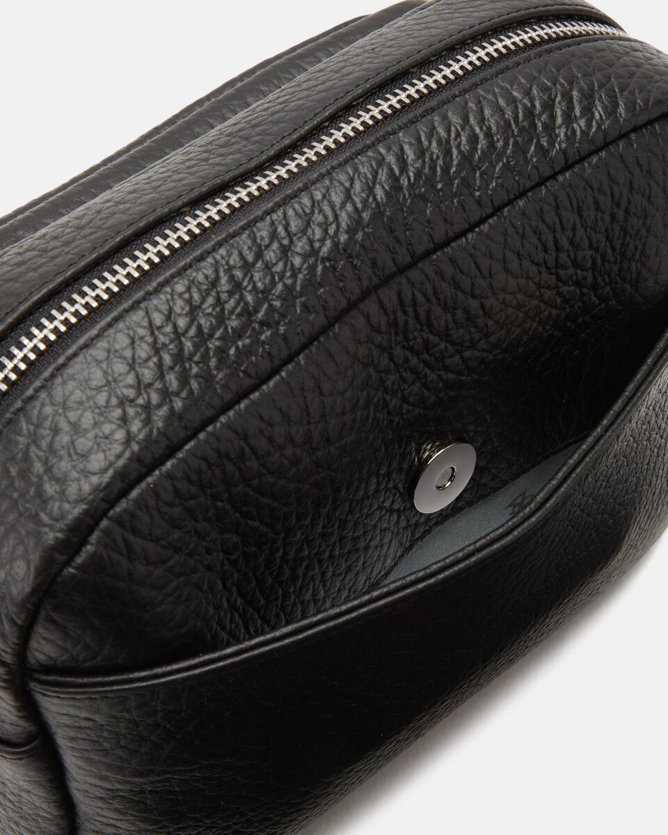 POCHETTE Black  - Clutch Bags - Men's Bags - Bags - Cuoieria Fiorentina