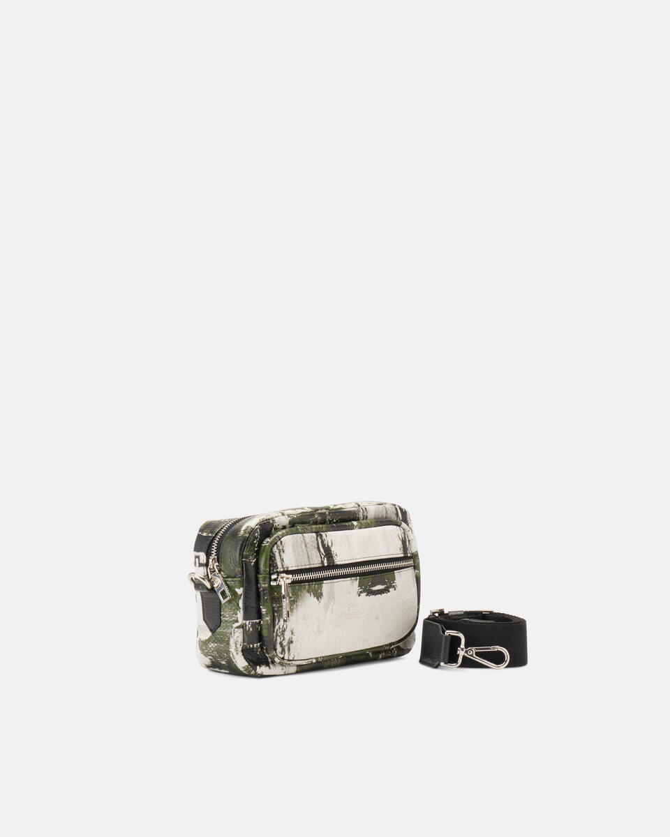 Camouflage Camera Bag Militare  - Cuoieria Fiorentina