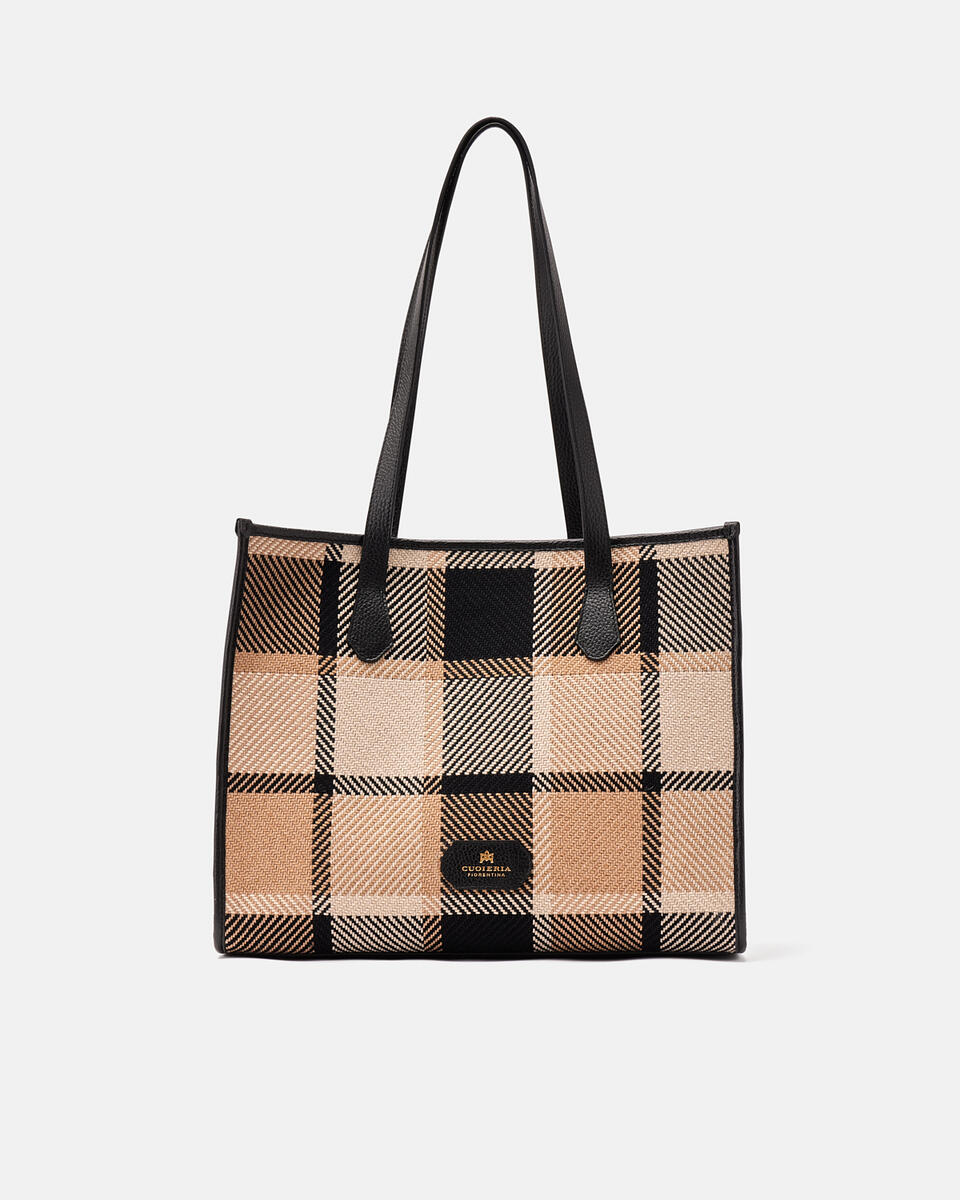 SHOPPING BAG Black  - Shopping - Women's Bags - Bags - Cuoieria Fiorentina