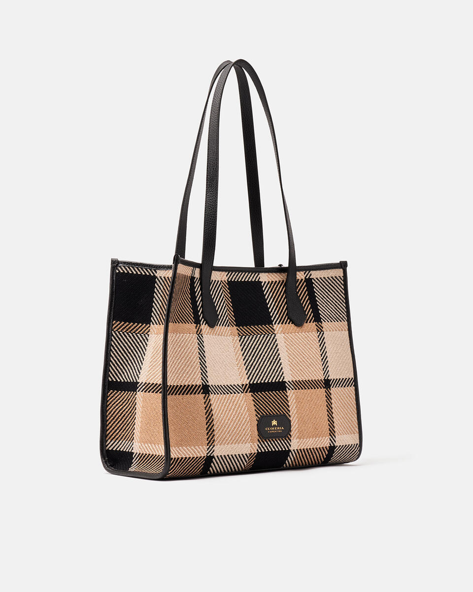 SHOPPING BAG Black  - Shopping - Women's Bags - Bags - Cuoieria Fiorentina