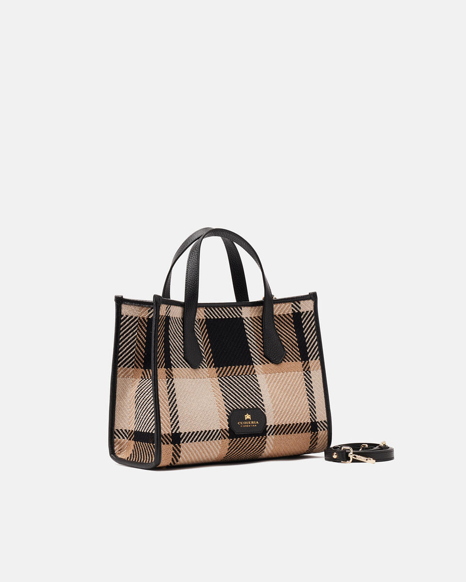 TOTE BAG Black  - Tote Bag - Women's Bags - Bags - Cuoieria Fiorentina