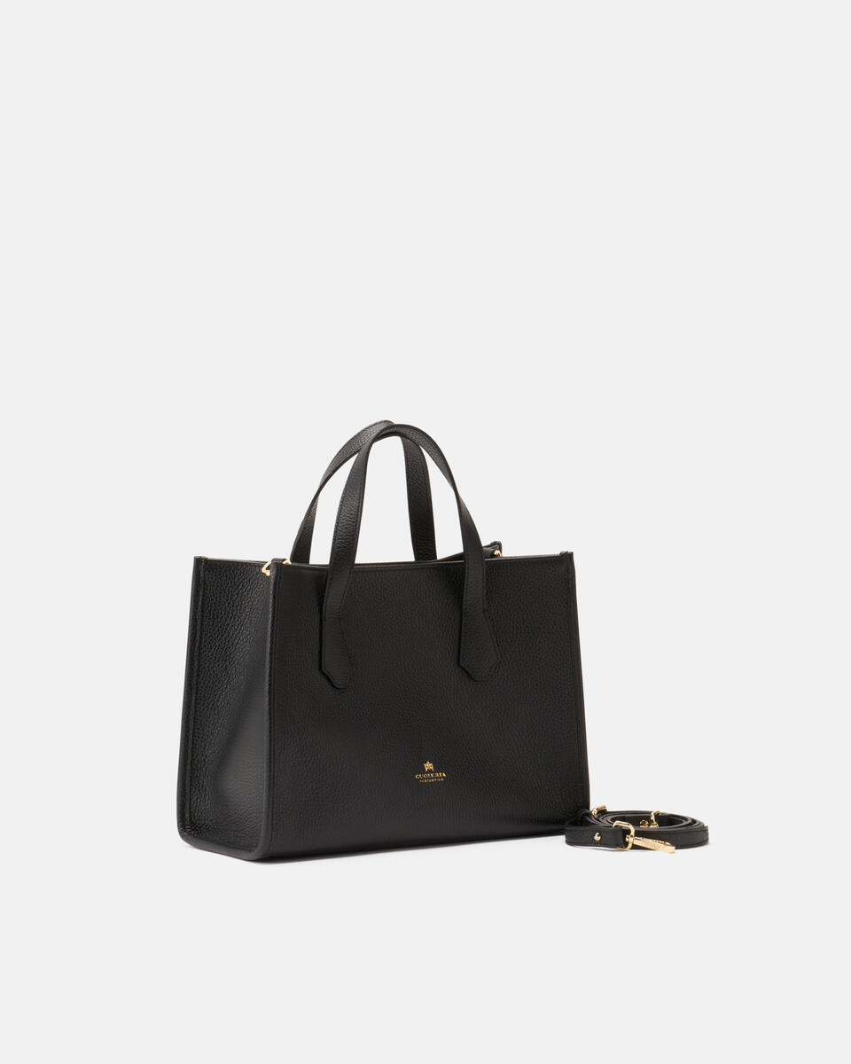 TOTE BAG Black  - Tote Bag - Women's Bags - Bags - Cuoieria Fiorentina