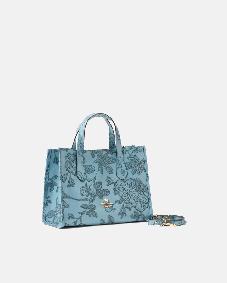 Dora tote Celeste  - Tote Bag - Borse Donna - Borse - Cuoieria Fiorentina