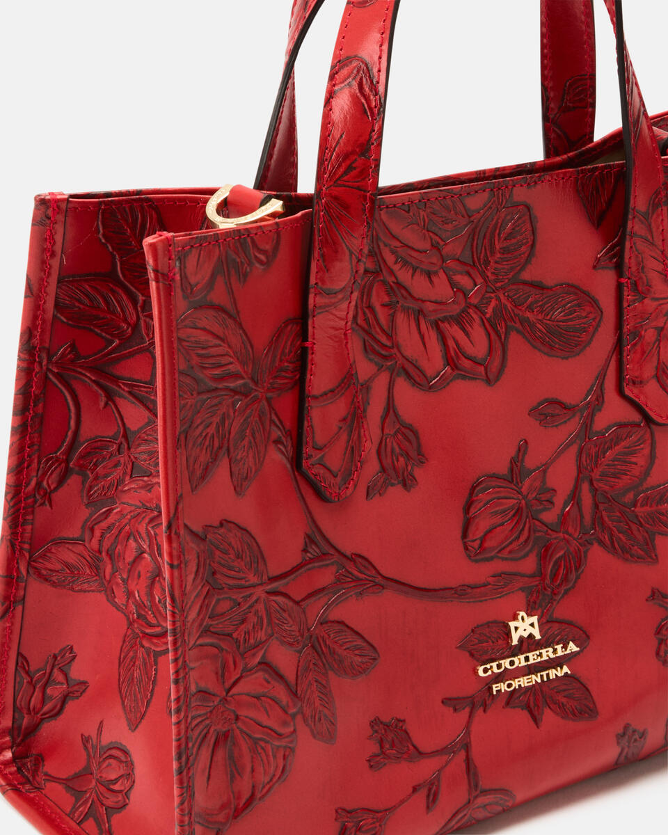 Dora tote Rosso  - Tote Bag - Borse Donna - Borse - Cuoieria Fiorentina