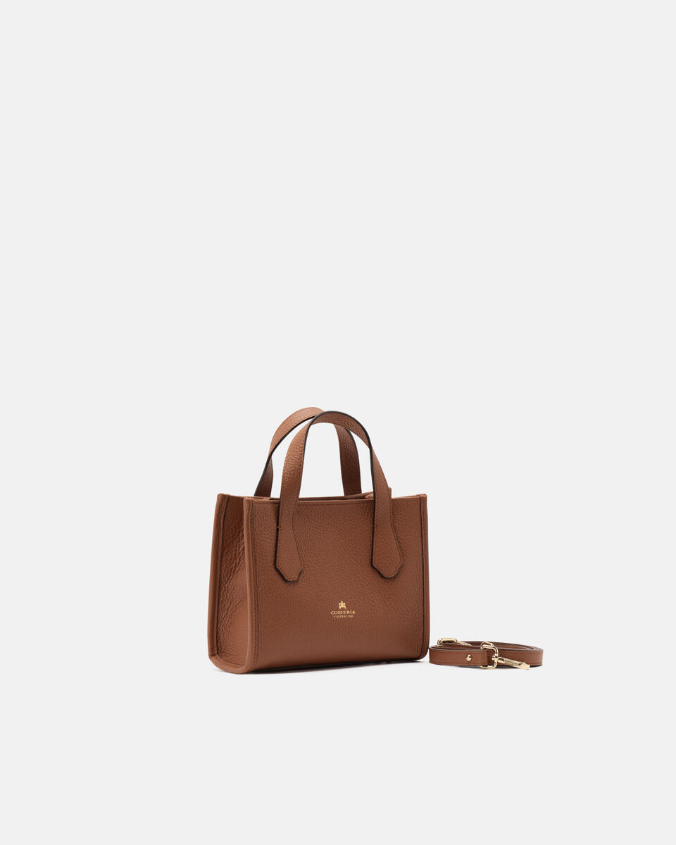 MINI TOTE BAG Caramel  - Tote Bag - Women's Bags - Bags - Cuoieria Fiorentina