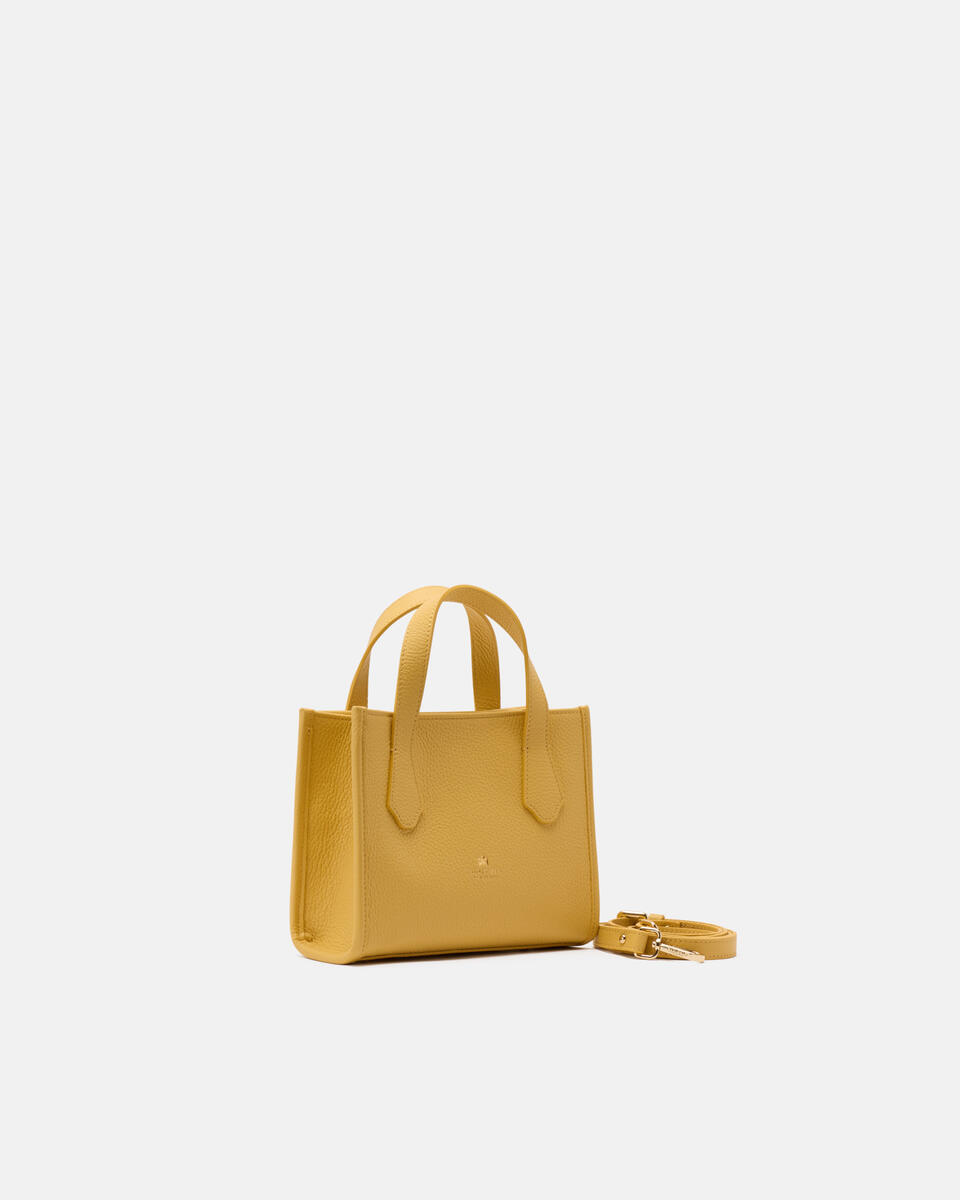 Dora small tote dollaro Giallo  - Cuoieria Fiorentina