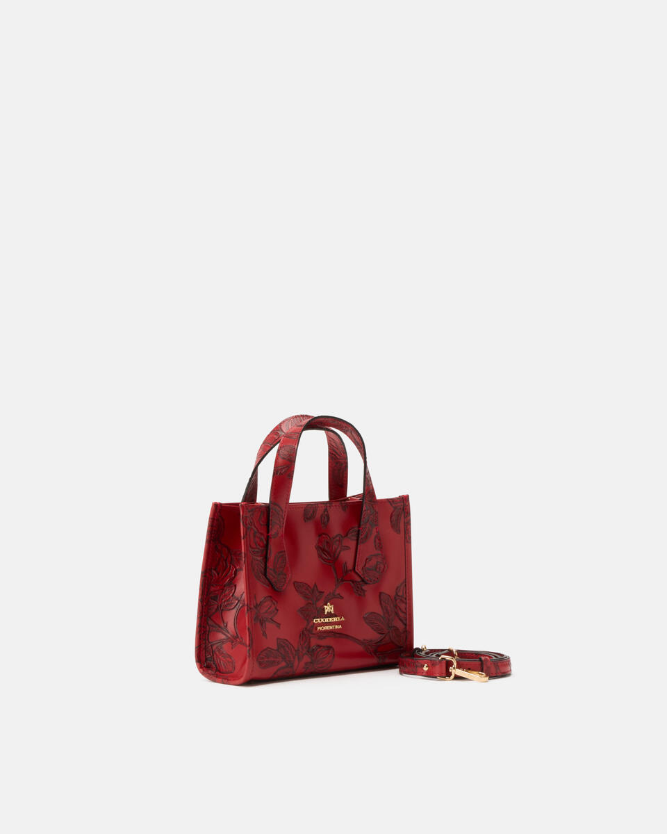 Dora small tote Rosso  - Tote Bag - Borse Donna - Borse - Cuoieria Fiorentina