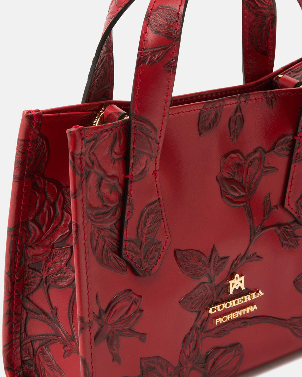 Dora small tote Rosso  - Tote Bag - Borse Donna - Borse - Cuoieria Fiorentina