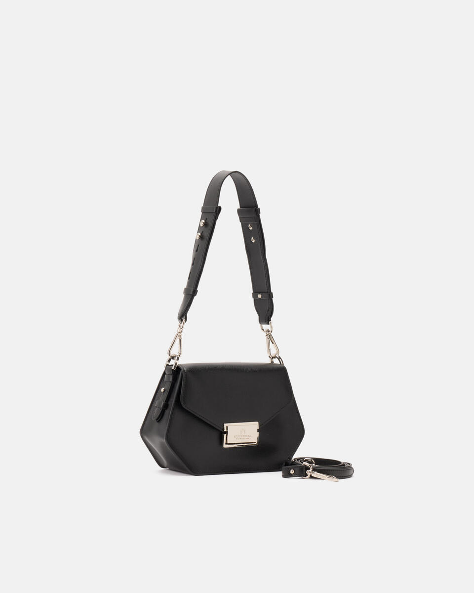 crossbody Black  - Crossbody Bags - Women's Bags - Bags - Cuoieria Fiorentina