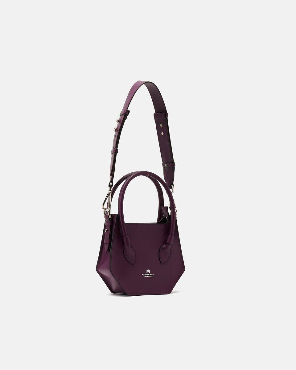 MINI TOTE BAG Grape  - Tote Bag - Women's Bags - Bags - Cuoieria Fiorentina