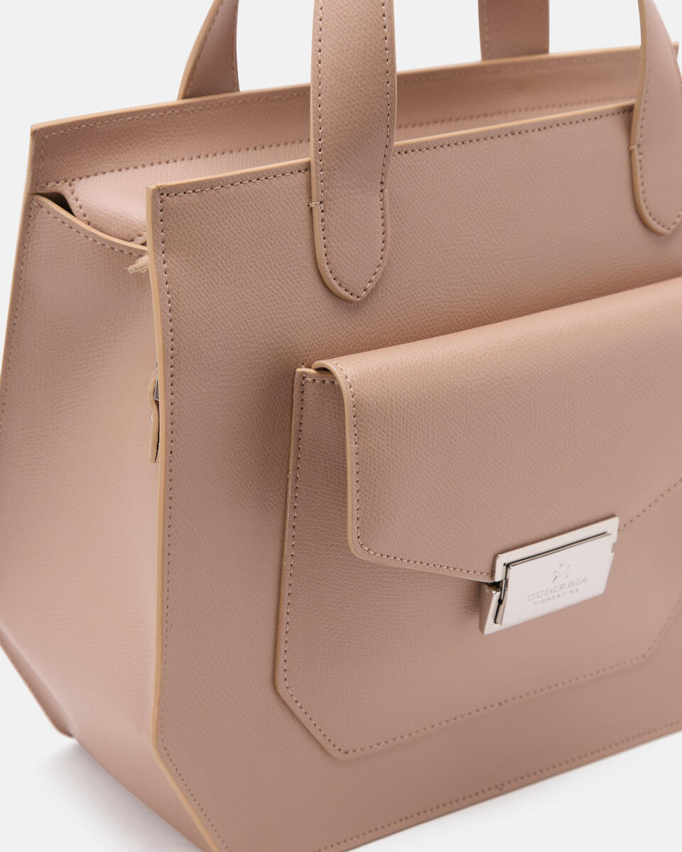 Penta tote Nude  - Tote Bag - Borse Donna - Borse - Cuoieria Fiorentina