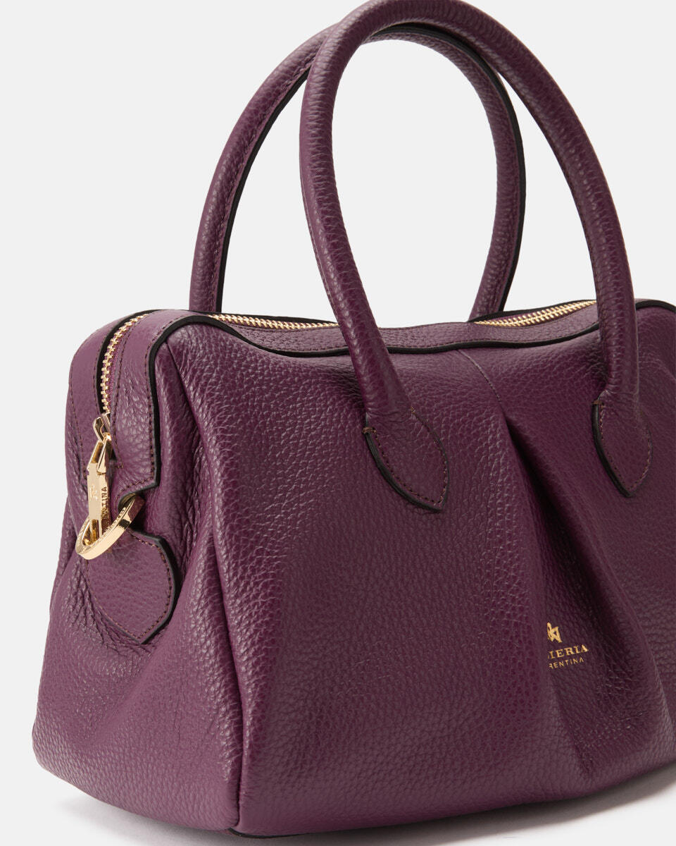 SMALL TOTE BAG Grape  - Tote Bag - Women's Bags - Bags - Cuoieria Fiorentina