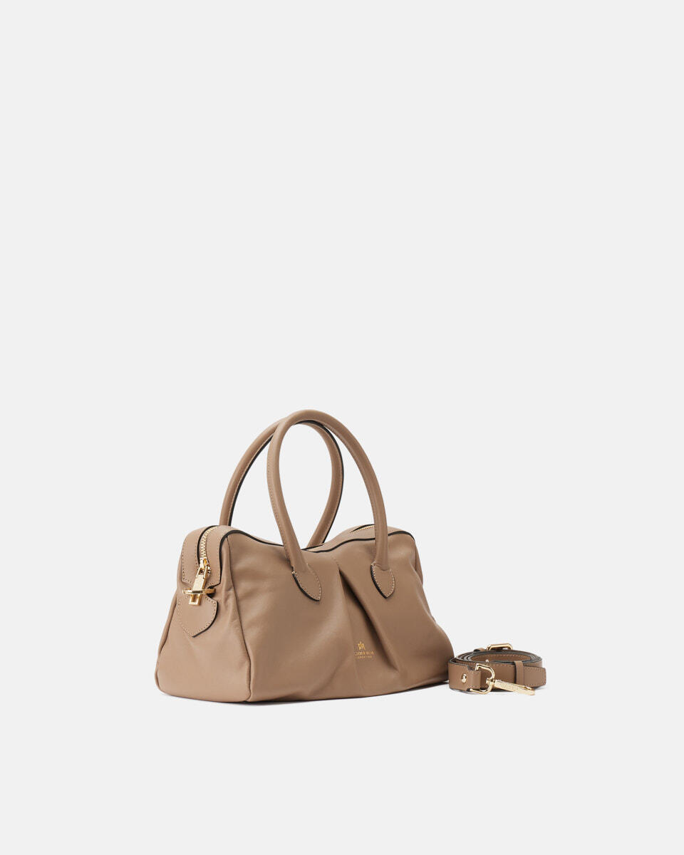 Emma Duffle nappa Caramel  - Tote Bag - Borse Donna - Borse - Cuoieria Fiorentina