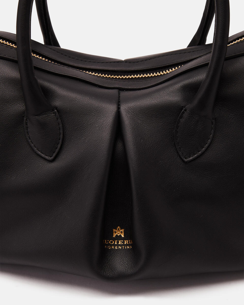 Emma Duffle nappa Nero  - Tote Bag - Borse Donna - Borse - Cuoieria Fiorentina