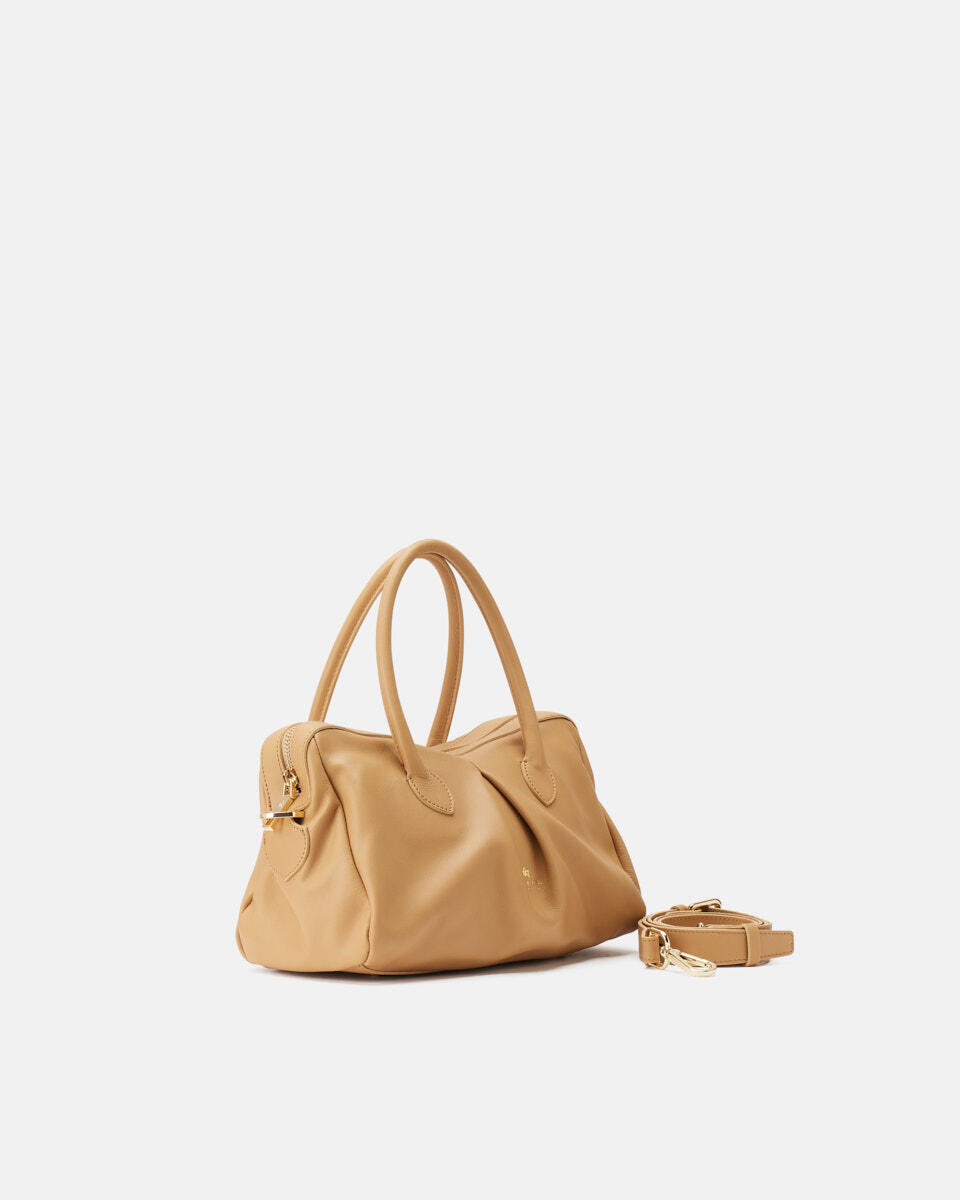 Emma Duffle nappa Taupe  - Tote Bag - Borse Donna - Borse - Cuoieria Fiorentina